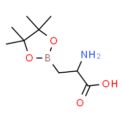ChemSpider 2D Image | 3-(4,4,5,5-Tetramethyl-1,3,2-dioxaborolan-2-yl)alanine | C9H18BNO4