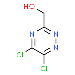 ChemSpider 2D Image | (5,6-Dichloro-1,2,4-triazin-3-yl)methanol | C4H3Cl2N3O