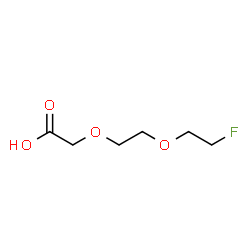 ChemSpider 2D Image | [2-(2-Fluoroethoxy)ethoxy]acetic acid | C6H11FO4