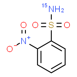 ChemSpider 2D Image | 2-Nitrobenzene(~15~N)sulfonamide | C6H6N15NO4S