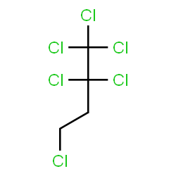 ChemSpider 2D Image | 1,1,1,2,2,4-Hexachlorobutane | C4H4Cl6