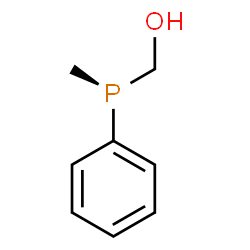 ChemSpider 2D Image | [(R)-Methyl(phenyl)phosphino]methanol | C8H11OP
