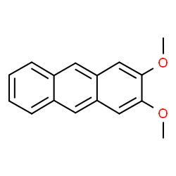 ChemSpider 2D Image | 2,3-Dimethoxyanthracene | C16H14O2