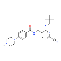 ChemSpider 2D Image | Dutacatib | C23H31N7O