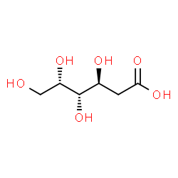 ChemSpider 2D Image | 2-Deoxy-L-lyxo-hexonic acid | C6H12O6
