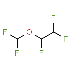ChemSpider 2D Image | 1-(Difluoromethoxy)-1,2,2-trifluoroethane | C3H3F5O