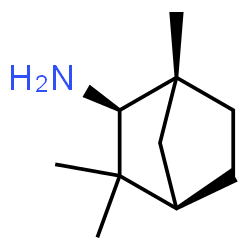 ChemSpider 2D Image | (1R,2S,4R)-1,3,3-Trimethylbicyclo[2.2.1]heptan-2-amine | C10H19N