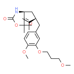 ChemSpider 2D Image | tert-Butyl {(2S,4S)-4-[4-methoxy-3-(3-methoxypropoxy)benzyl]-5-methyl-1-oxohexan-2-yl}carbamate | C24H39NO6