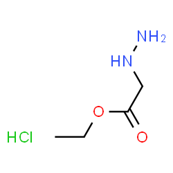 ChemSpider 2D Image | Ethyl hydrazinoacetate hydrochloride | C4H11ClN2O2