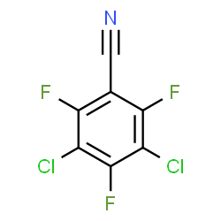 ChemSpider 2D Image | 3,5-Dichloro-2,4,6-trifluorobenzonitrile | C7Cl2F3N