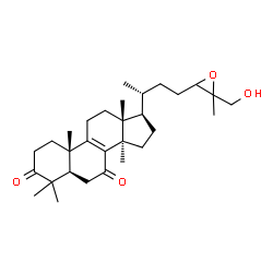 ChemSpider 2D Image | ganoderone C | C30H46O4