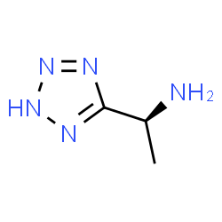 ChemSpider 2D Image | (1S)-1-(2H-Tetrazol-5-yl)ethanamine | C3H7N5
