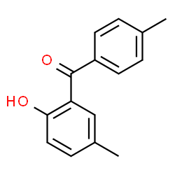 ChemSpider 2D Image | (2-Hydroxy-5-methylphenyl)(4-methylphenyl)methanone | C15H14O2