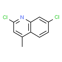 ChemSpider 2D Image | 2,7-Dichloro-4-methylquinoline | C10H7Cl2N