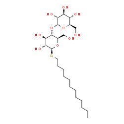 ChemSpider 2D Image | Dodecyl b-D-thiomaltopyranoside | C24H46O10S