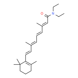 ChemSpider 2D Image | 15-(Diethylamino)retinal | C24H37NO