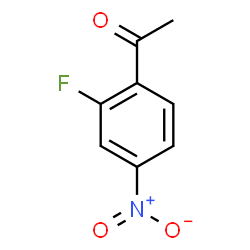 ChemSpider 2D Image | 1-(2-Fluoro-4-nitrophenyl)ethanone | C8H6FNO3