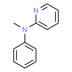 ChemSpider 2D Image | N-Methyl-N-phenyl-2-pyridinamine | C12H12N2