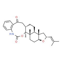 ChemSpider 2D Image | fusaindoterpene A | C28H37NO4
