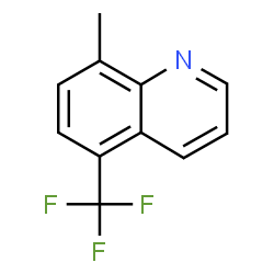 ChemSpider 2D Image | 8-Methyl-5-(trifluoromethyl)quinoline | C11H8F3N