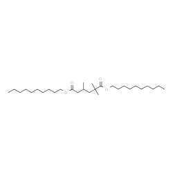 ChemSpider 2D Image | Didecyl 2,2,4-trimethylhexanedioate | C29H56O4