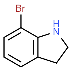 ChemSpider 2D Image | 7-Bromoindoline | C8H8BrN