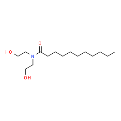 ChemSpider 2D Image | N,N-Bis(2-hydroxyethyl)undecanamide | C15H31NO3