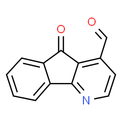ChemSpider 2D Image | 5-Oxo-5H-indeno[1,2-b]pyridine-4-carbaldehyde | C13H7NO2