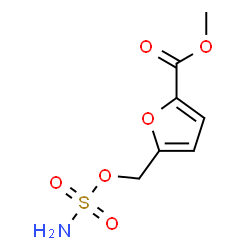 ChemSpider 2D Image | Methyl 5-[(sulfamoyloxy)methyl]-2-furoate | C7H9NO6S