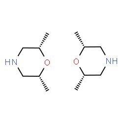 ChemSpider 2D Image | (2S,6R)-2,6-dimethylmorpholine | C12H26N2O2
