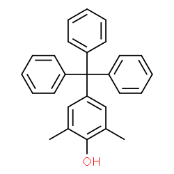 ChemSpider 2D Image | 2,6-Dimethyl-4-tritylphenol | C27H24O