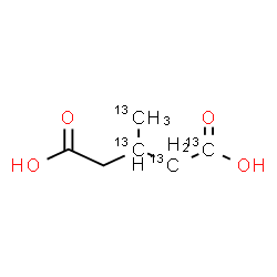 ChemSpider 2D Image | 3-(~13~C)Methyl(1,2,3-~13~C_3_)pentanedioic acid | C213C4H10O4