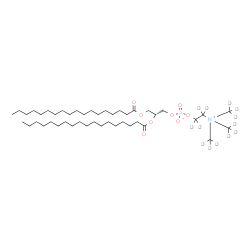 ChemSpider 2D Image | (2R)-2,3-Bis(stearoyloxy)propyl 2-{tris[(~2~H_3_)methyl]ammonio}(~2~H_4_)ethyl phosphate | C44H75D13NO8P