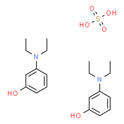 ChemSpider 2D Image | N,N-Diethyl-m-aminophenol sulfate | C20H32N2O6S