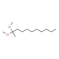 ChemSpider 2D Image | 2,2-Dimethoxyundecane | C13H28O2