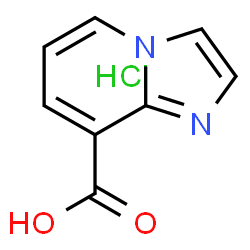 ChemSpider 2D Image | imidazo[1,2-a]pyridine-8-carboxylic acid hydrochloride | C8H7ClN2O2