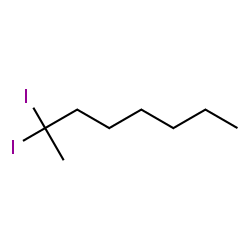 ChemSpider 2D Image | 2,2-Diiodooctane | C8H16I2