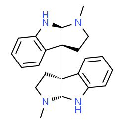ChemSpider 2D Image | meso-chimonanthine | C22H26N4