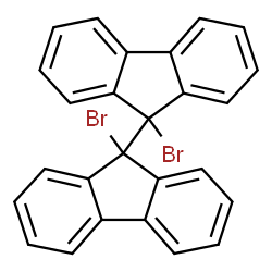 ChemSpider 2D Image | 9,9'-Dibromo-9H,9'H-9,9'-bifluorene | C26H16Br2