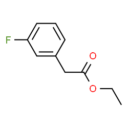 ChemSpider 2D Image | Ethyl 3-fluorobenzeneacetate | C10H11FO2