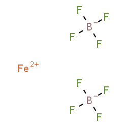 ChemSpider 2D Image | Iron(2+) ditetrafluoroborate | B2F8Fe