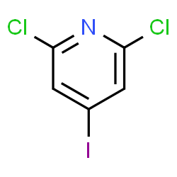 ChemSpider 2D Image | 2,6-Dichloro-4-iodopyridine | C5H2Cl2IN