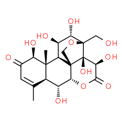 ChemSpider 2D Image | yadanziolide B | C20H26O11