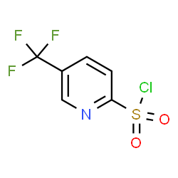ChemSpider 2D Image | 5-(Trifluoromethyl)-2-pyridinesulfonyl chloride | C6H3ClF3NO2S