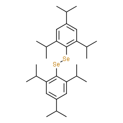 ChemSpider 2D Image | Bis(2,4,6-triisopropylphenyl)diselane | C30H46Se2