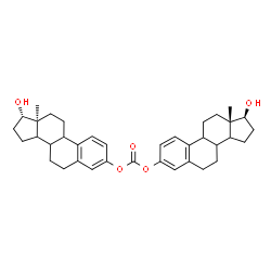 ChemSpider 2D Image | Bis[(8xi,9xi,14xi,17beta)-17-hydroxyestra-1,3,5(10)-trien-3-yl] carbonate | C37H46O5