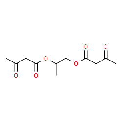 ChemSpider 2D Image | 1,2-Propanediyl bis(3-oxobutanoate) | C11H16O6