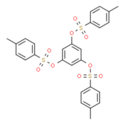 ChemSpider 2D Image | Benzene-1,3,5-triyl tris(4-methylbenzenesulfonate) | C27H24O9S3