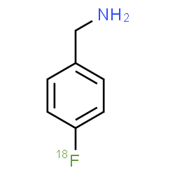 ChemSpider 2D Image | 1-[4-(~18~F)Fluorophenyl]methanamine | C7H818FN