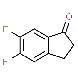 ChemSpider 2D Image | 5,6-Difluoroindanone | C9H6F2O